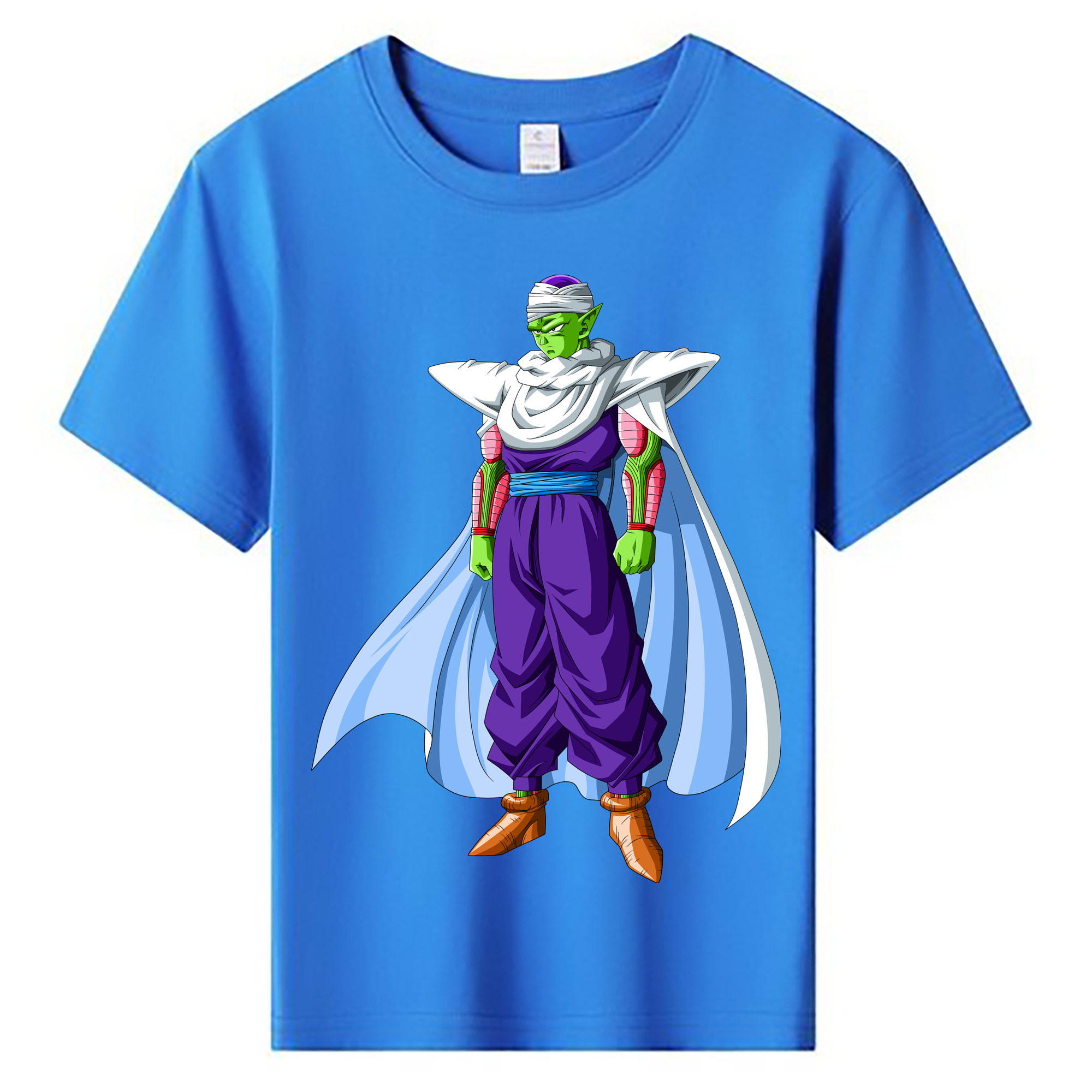 （画像用） ドラゴンボール ピッコロ DRAGON BALL Piccolo 綿100％キッズTシャツ（フロントプリント）